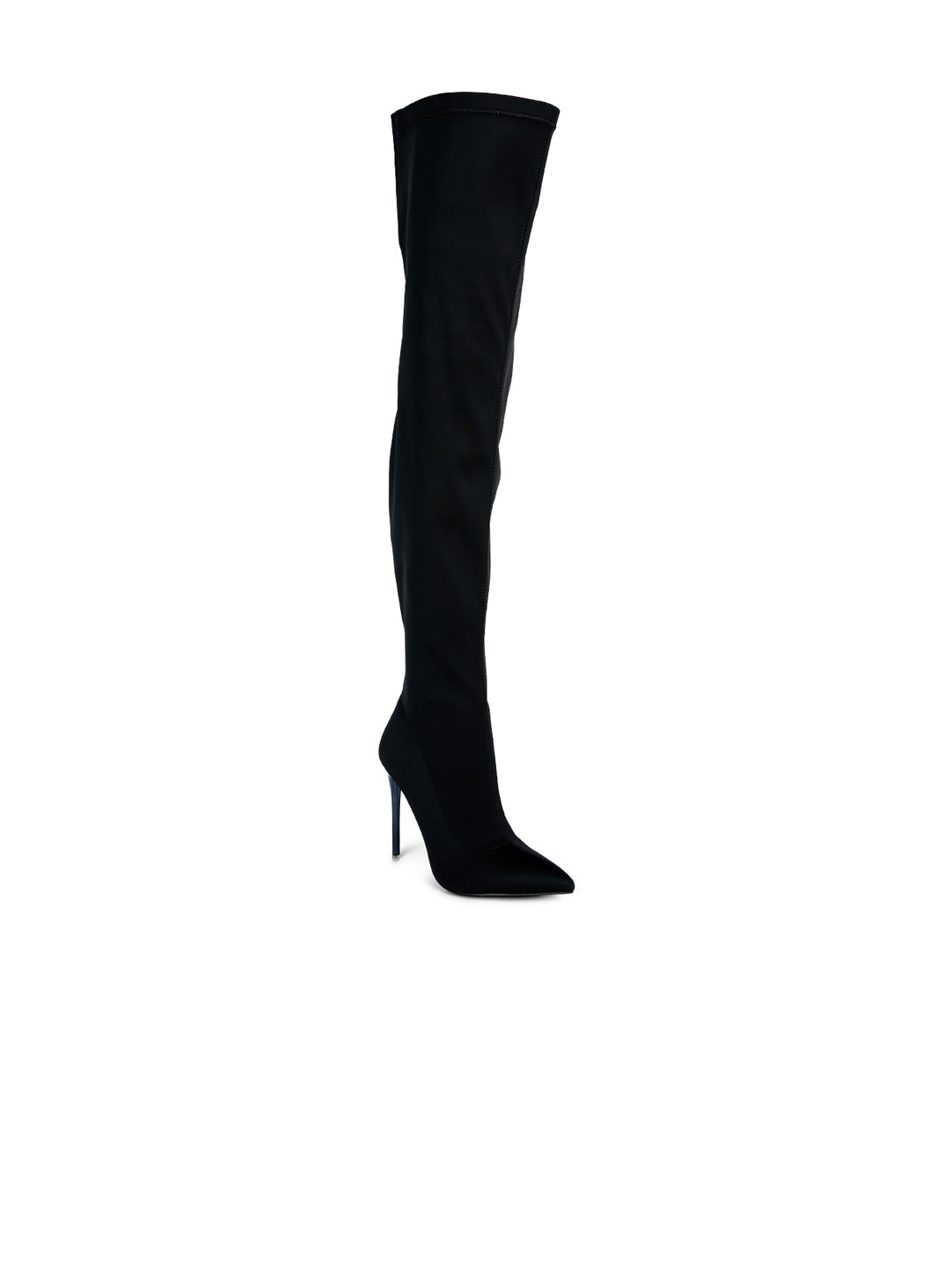 

London Rag Women Calf Length Winter Boots, Black