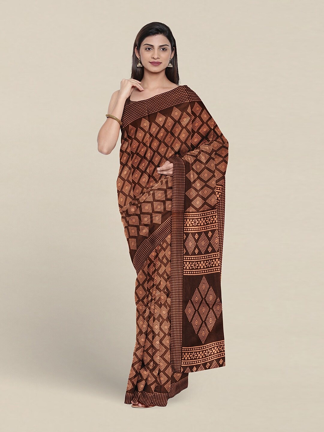 

Pothys Brown Saree