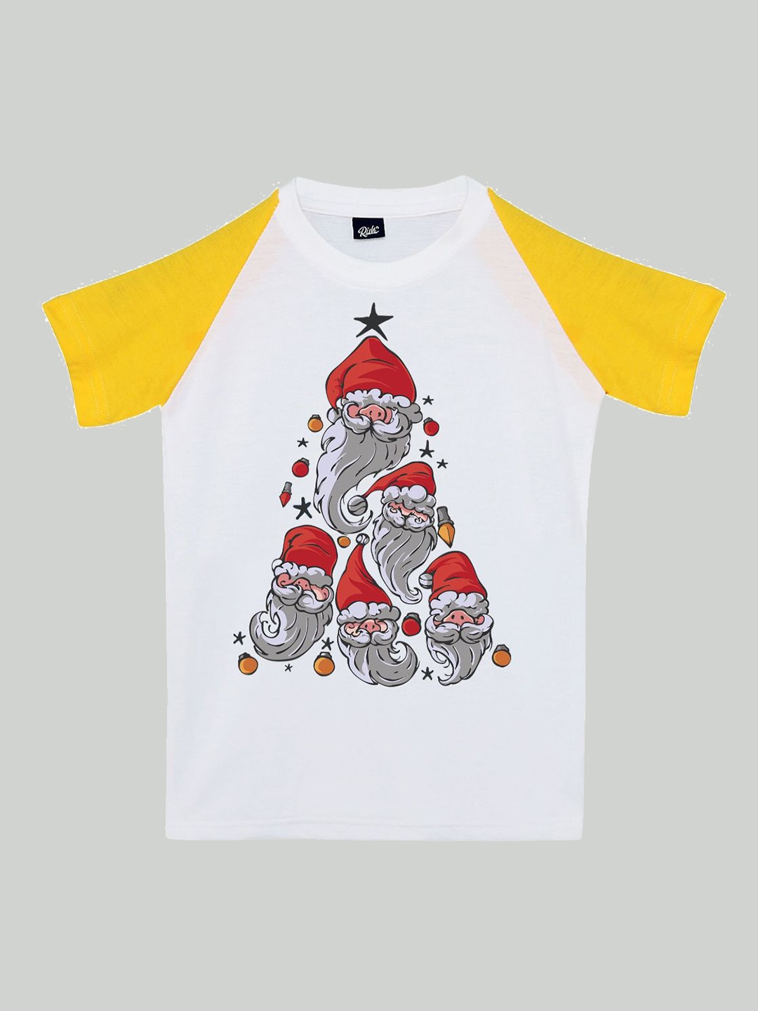 

RISH Boys Graphic Printed Cotton T-shirt, White