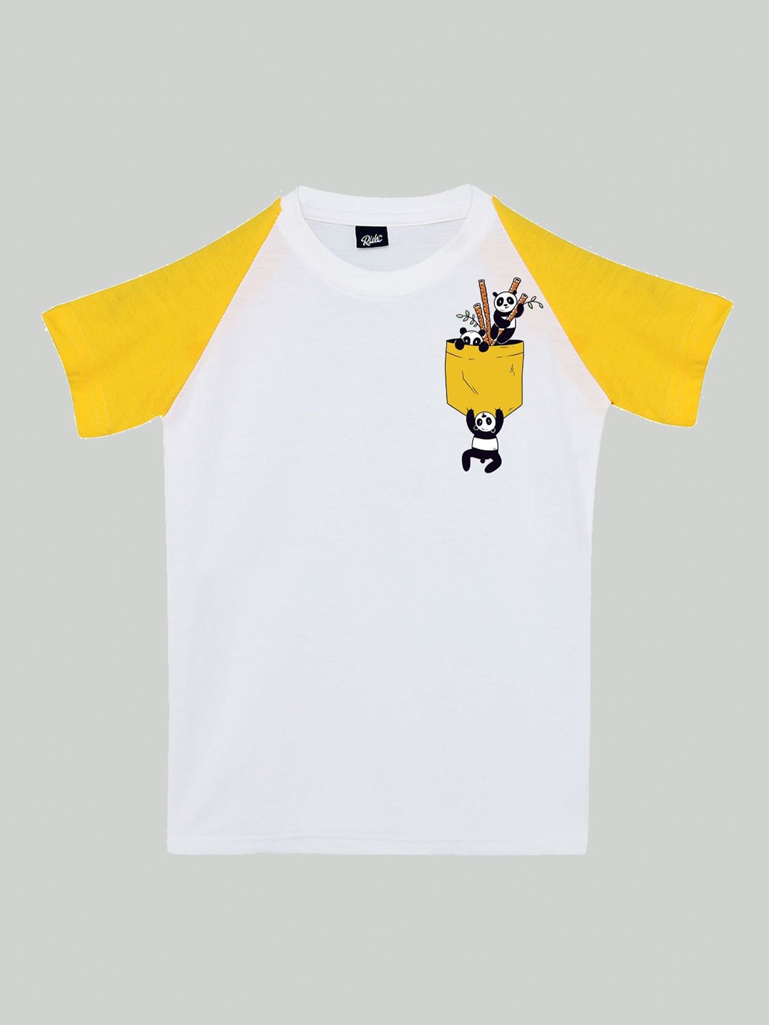 

RISH Boys Graphic Printed Cotton T-shirt, White