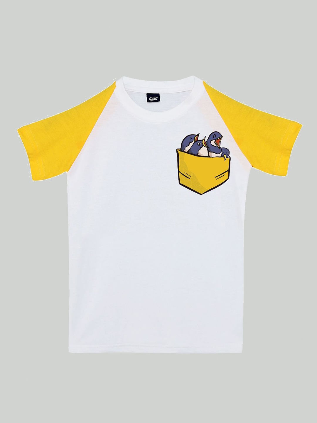 

RISH Boys Boys Graphic Printed Cotton T-shirt, White