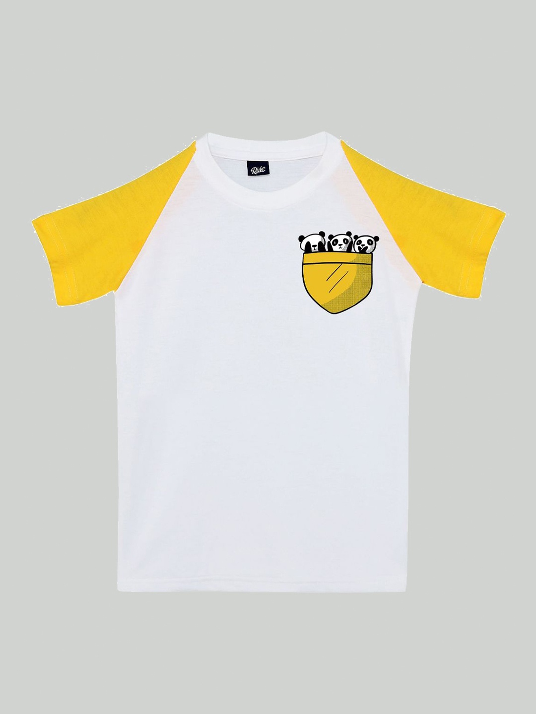 

RISH Boys Cotton T-shirt, White