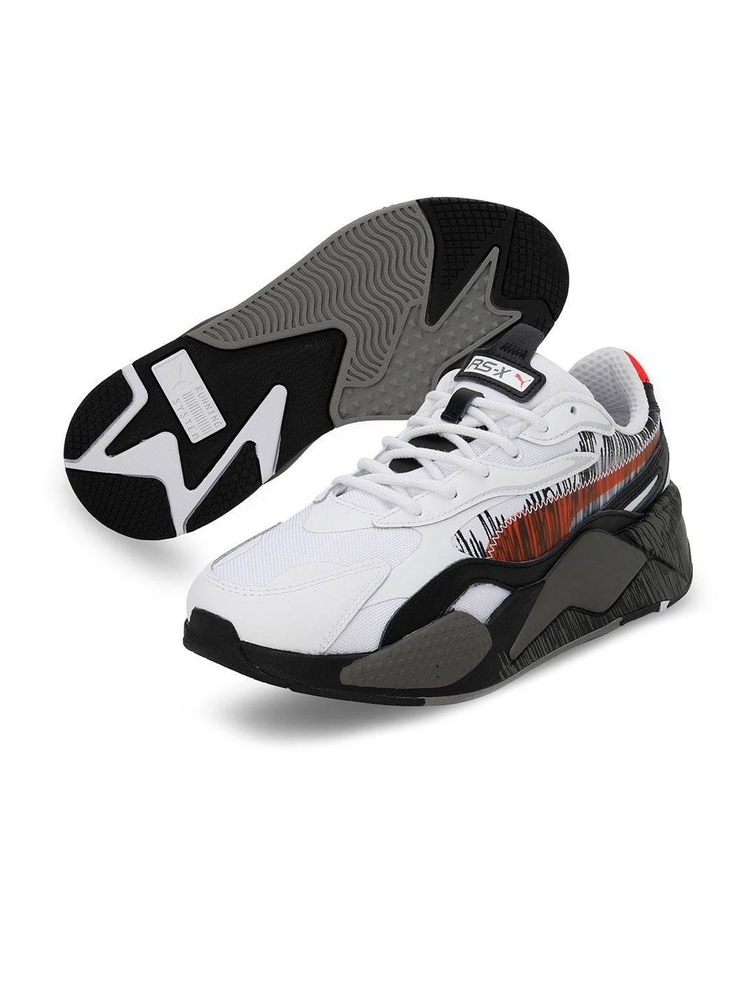 

Puma RS-X RENDER Colourblocked Sneakers, White