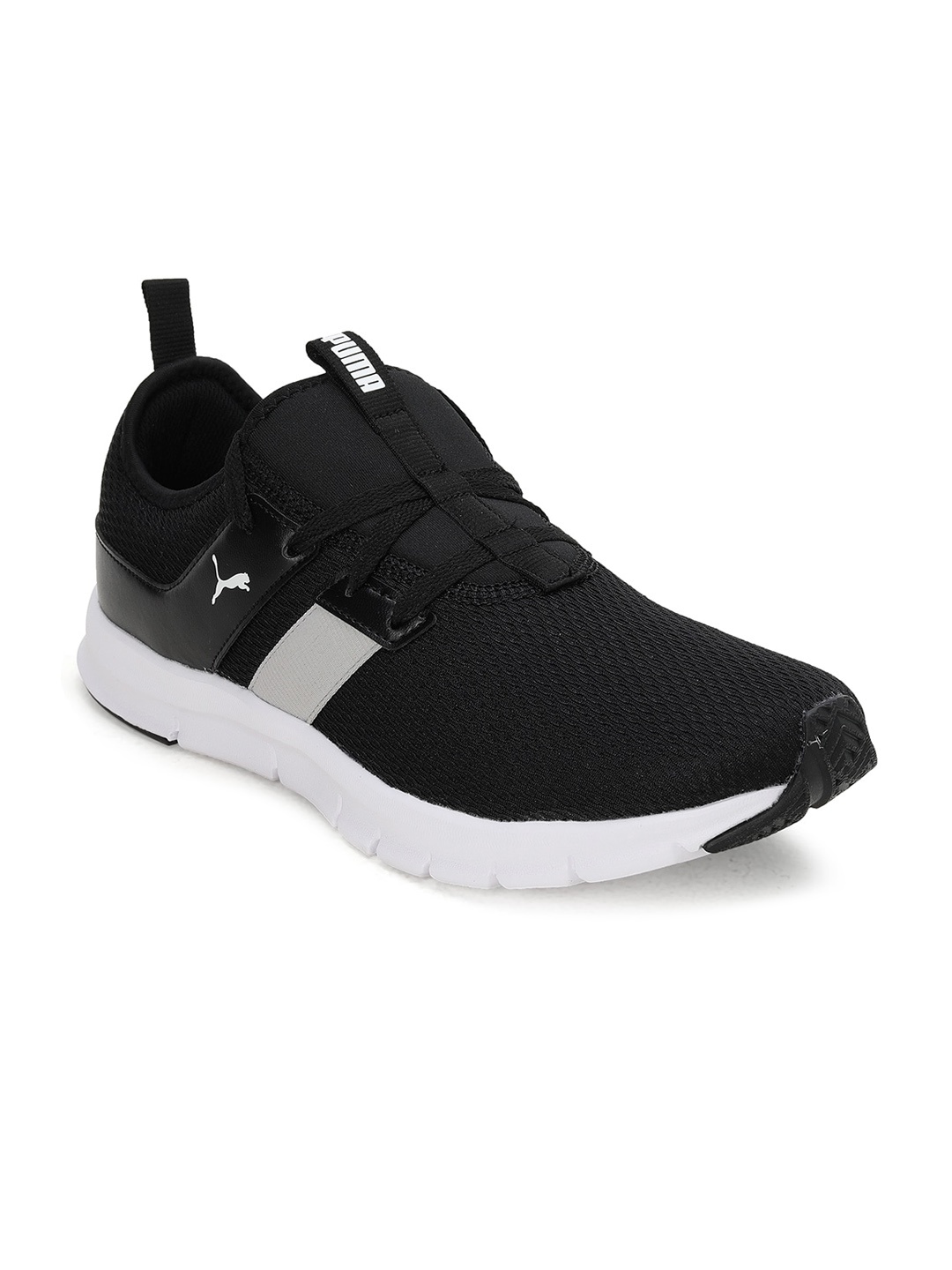 

Puma Men Flex Addict Woven Design Sneakers, Black