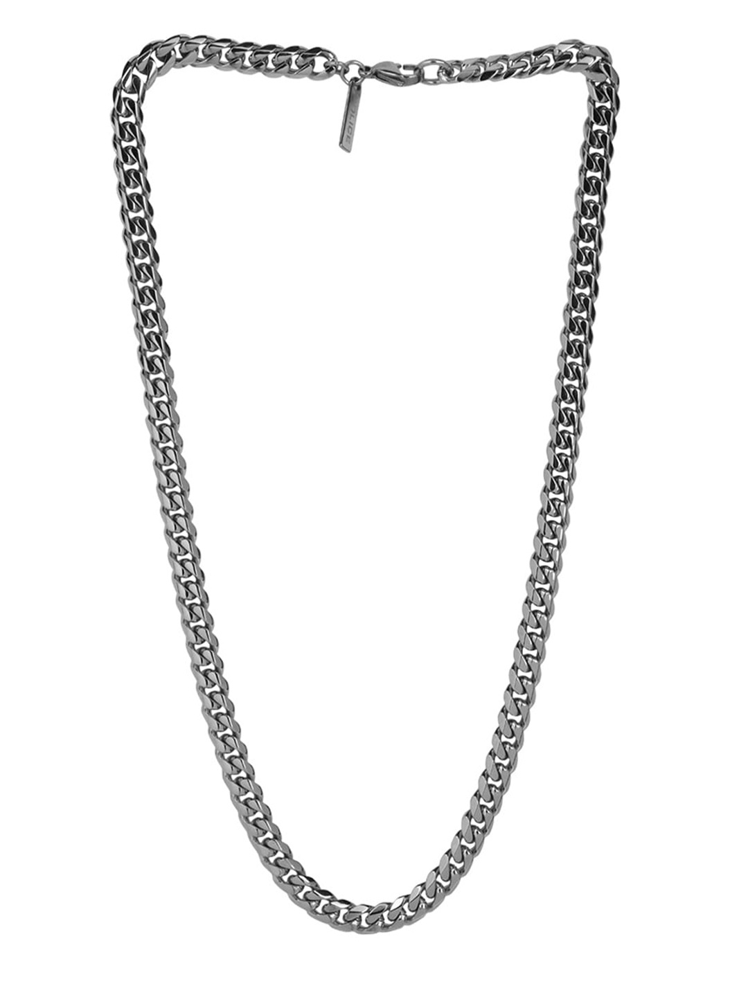 

Police Men Silver-Plated Oxidised Chain