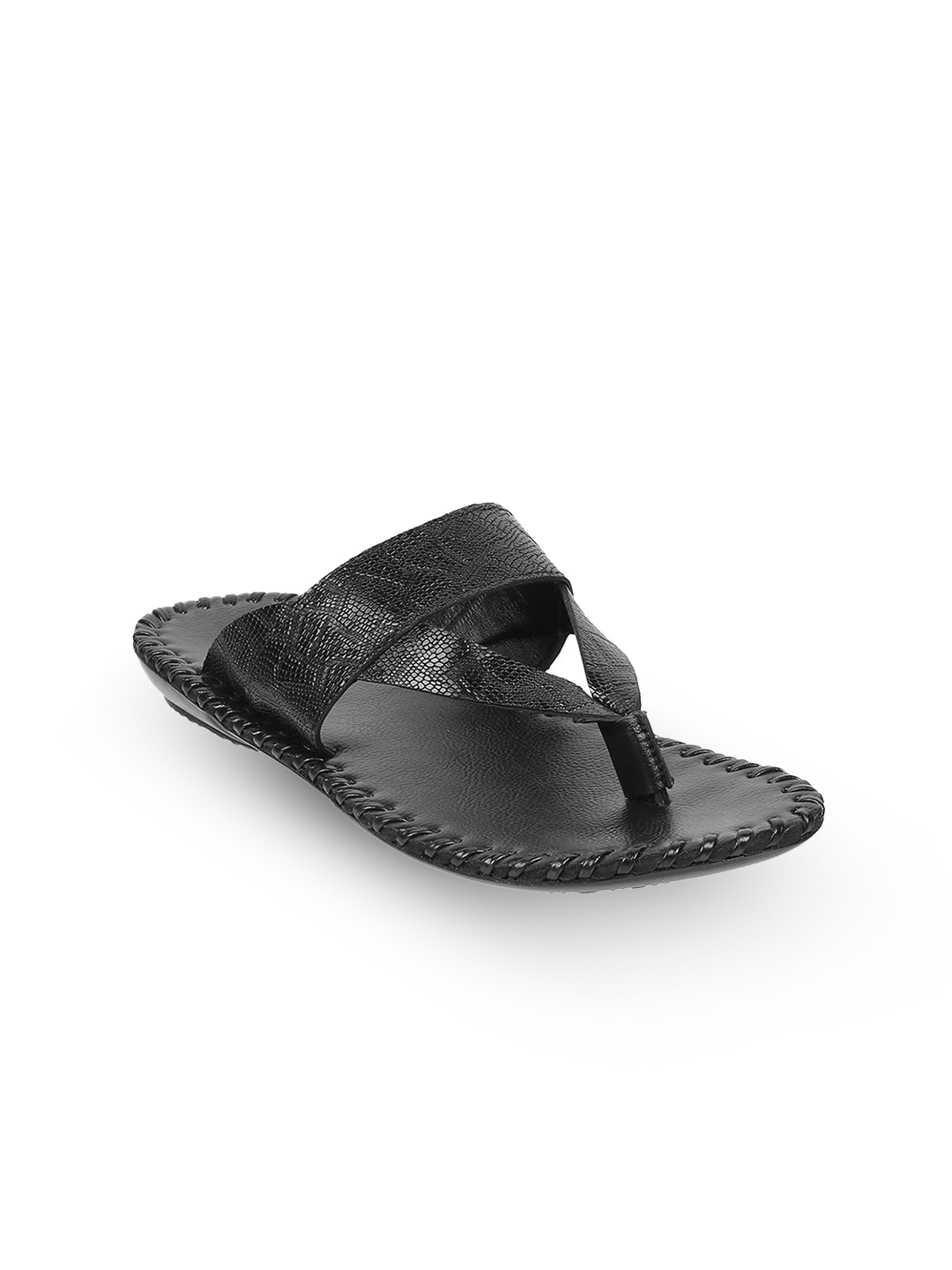

Metro Men Leather Comfort Sandals, Black