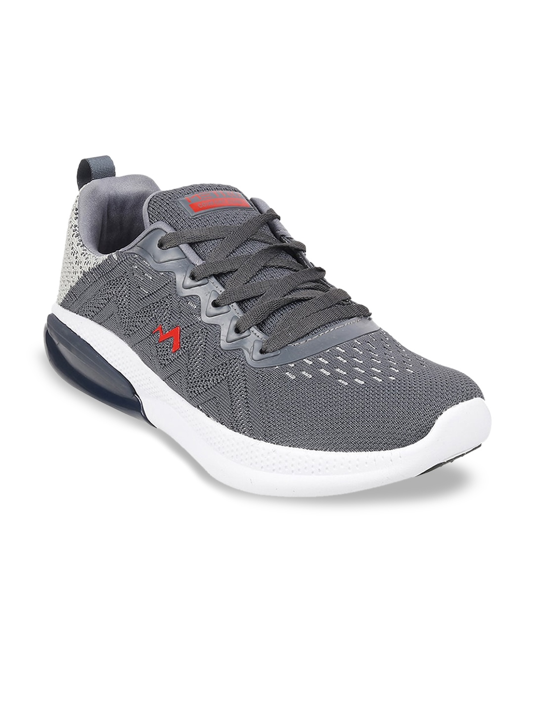 

Metro Men Woven Design Sneakers, Grey