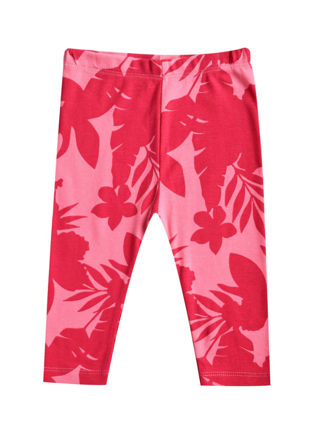

milou Infant Girls Printed Pure Cotton Ankle Length Leggings, Pink