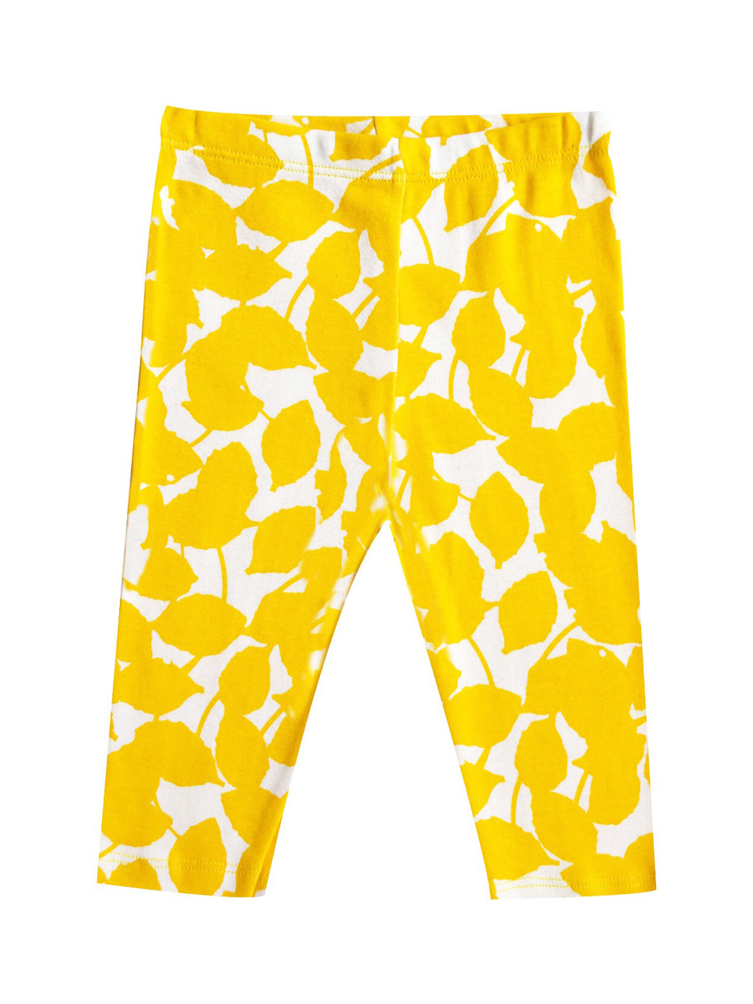 

milou Infant Girls Printed Pure Cotton Ankle Length Leggings, Yellow
