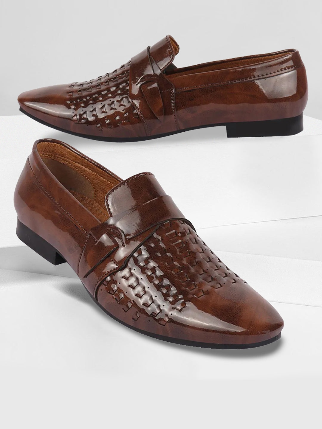 

FAUSTO Textured Sneakers, Tan