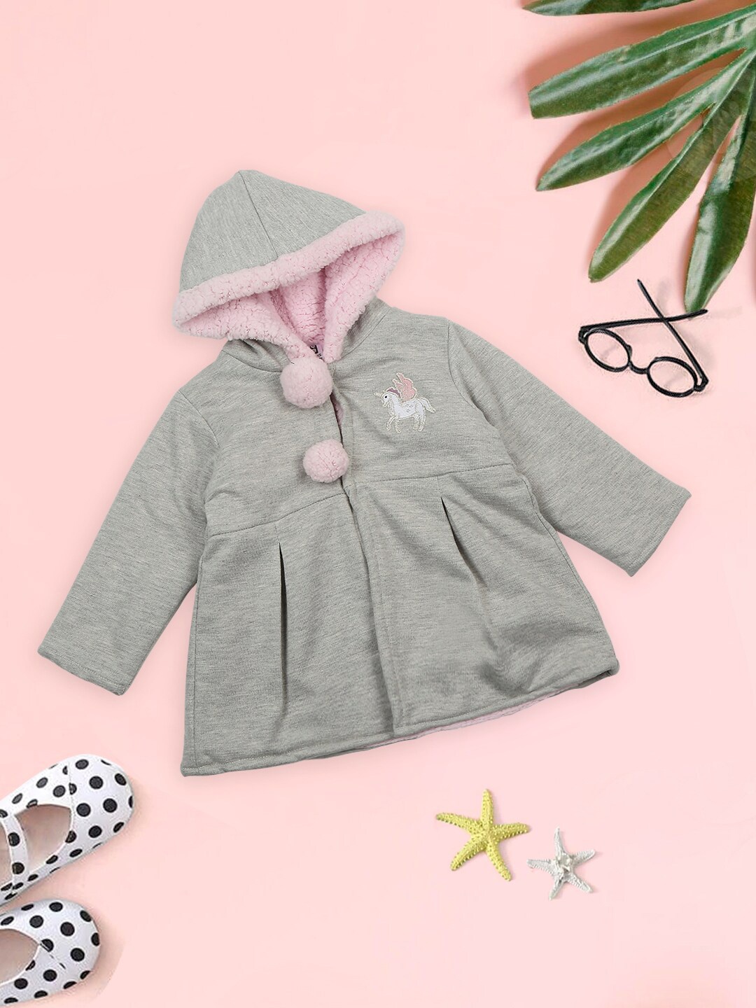 

MeeMee Girls Tailored Jacket, Grey melange