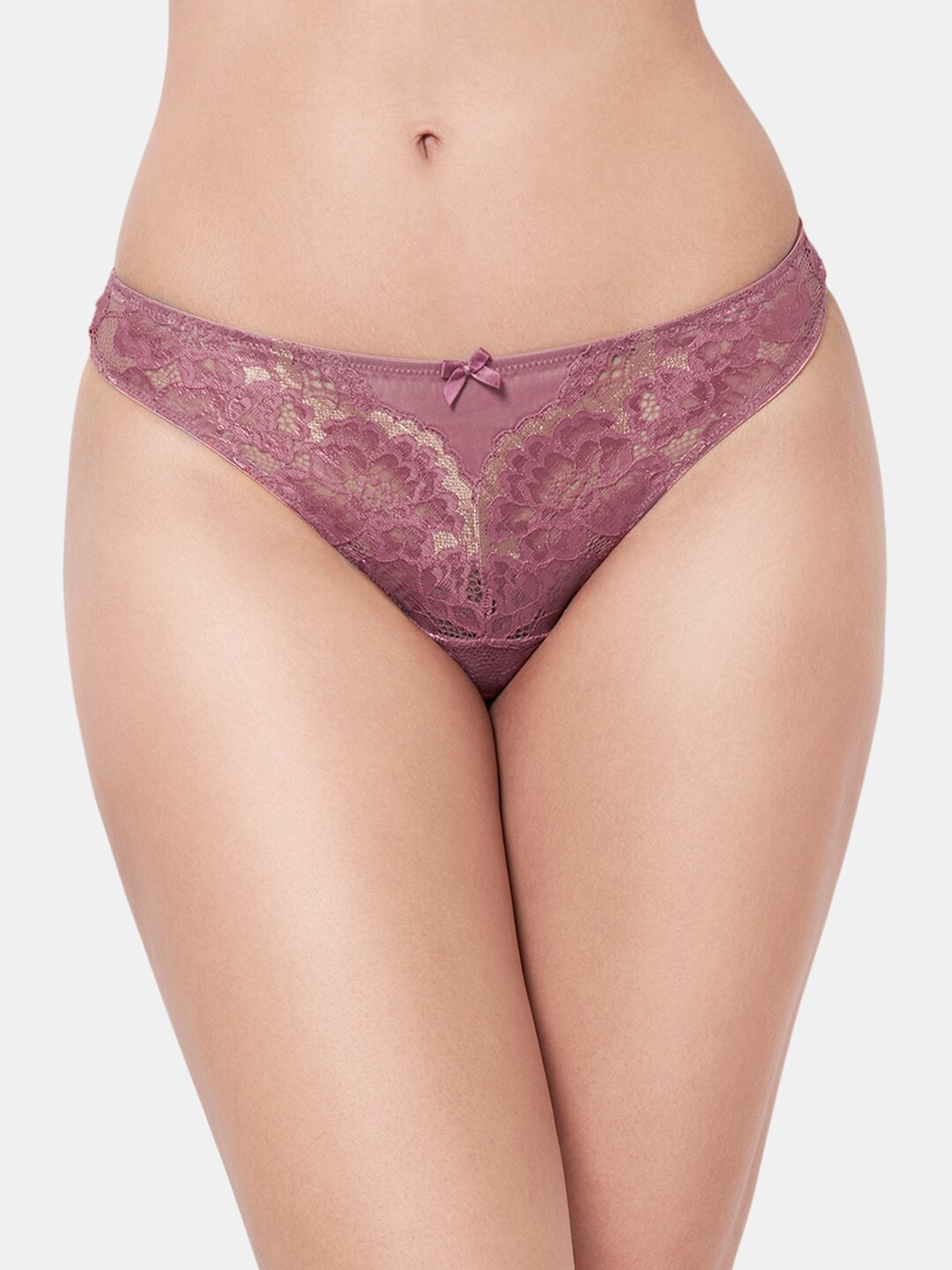 

Amante Women Low Rise Thong Briefs, Purple