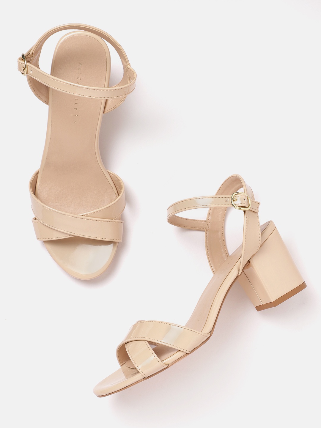 

Allen Solly Women Block Heels, Beige
