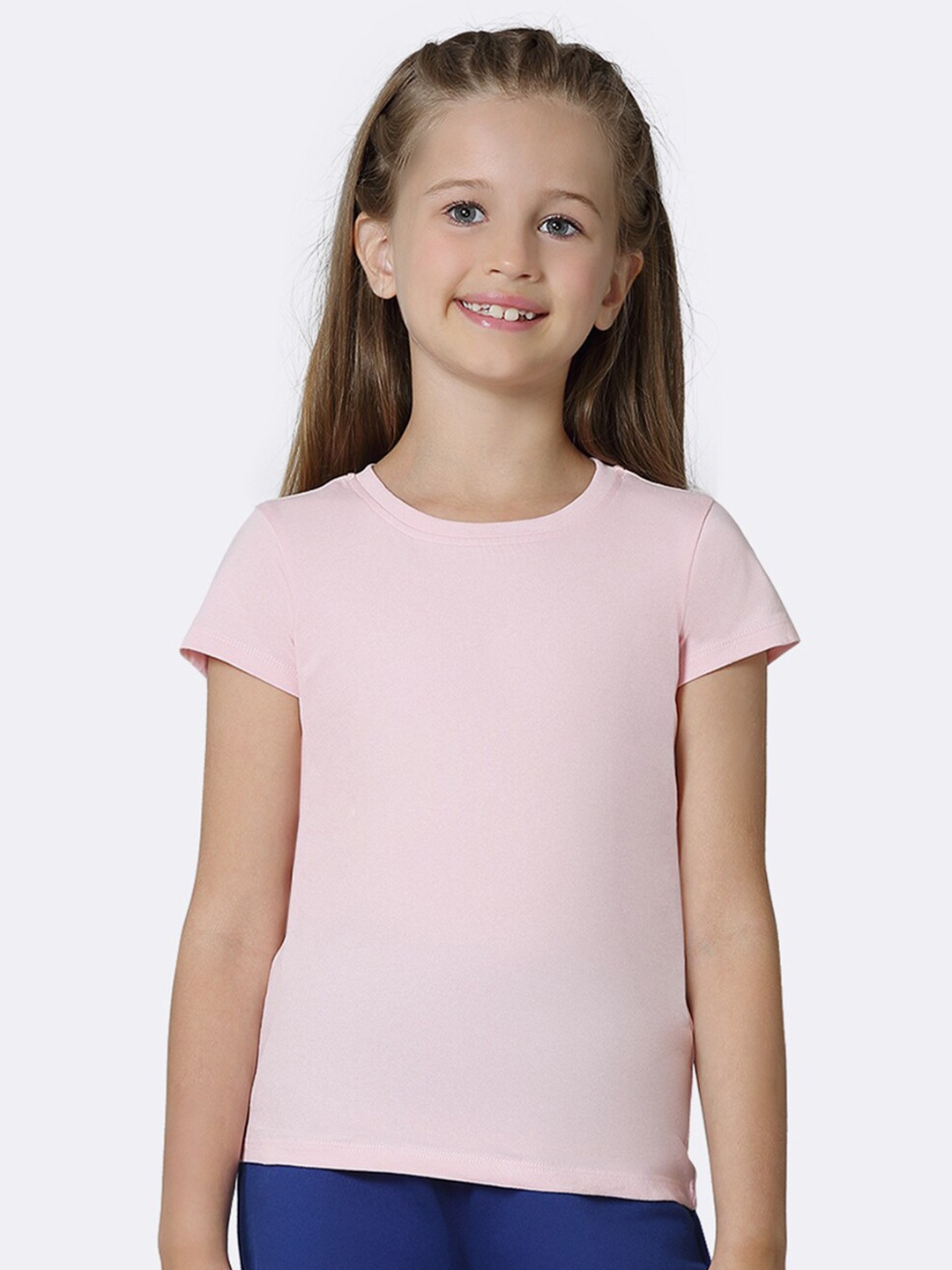

Van Heusen Girls Pure Cotton T-shirt, Pink