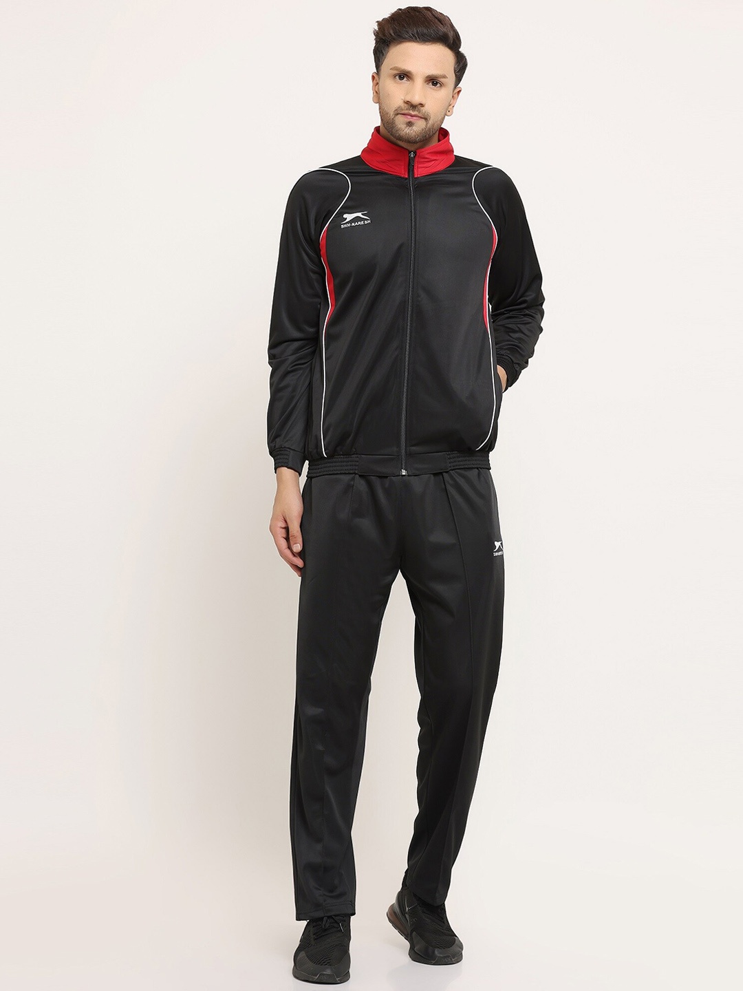 

Shiv Naresh Men Tracksuit, Black