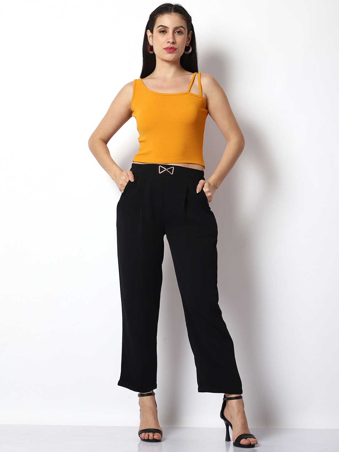 

Prettify Women Top & Trouser Co-Ords, Yellow