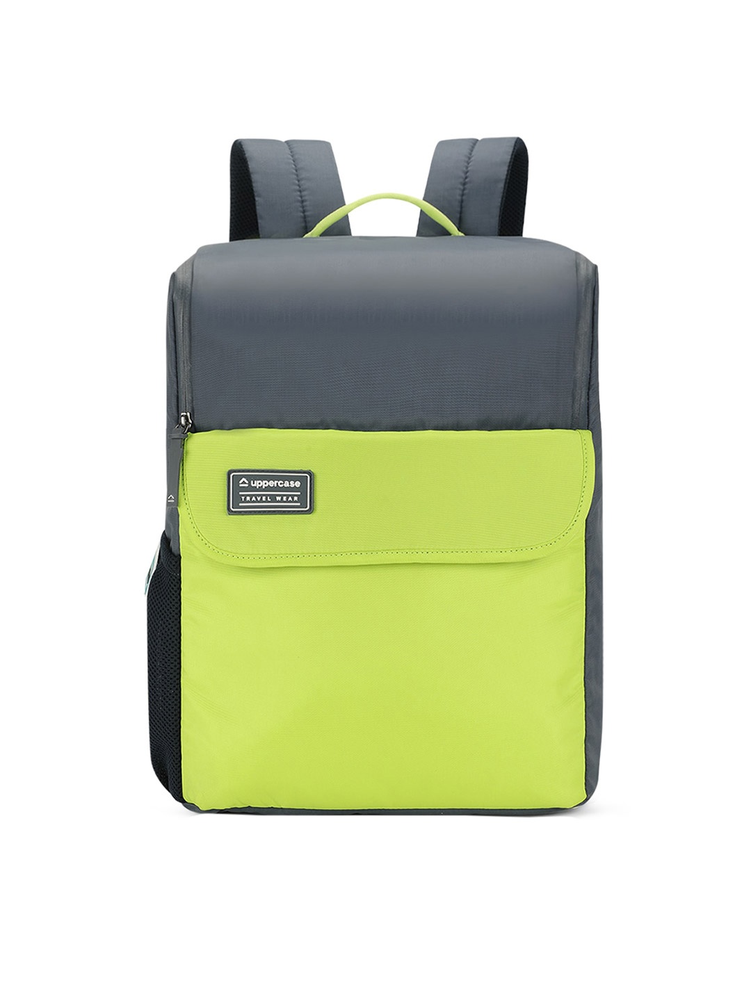

uppercase Unisex Solid Sustainable Backpack, Green