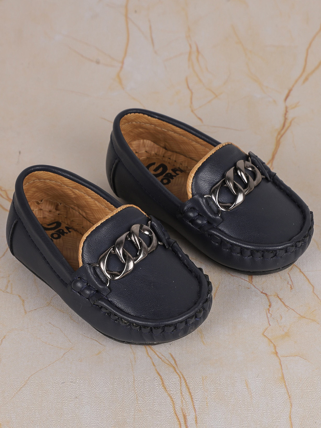 

FEETWELL SHOES Boys Synthetic Loafers, Blue