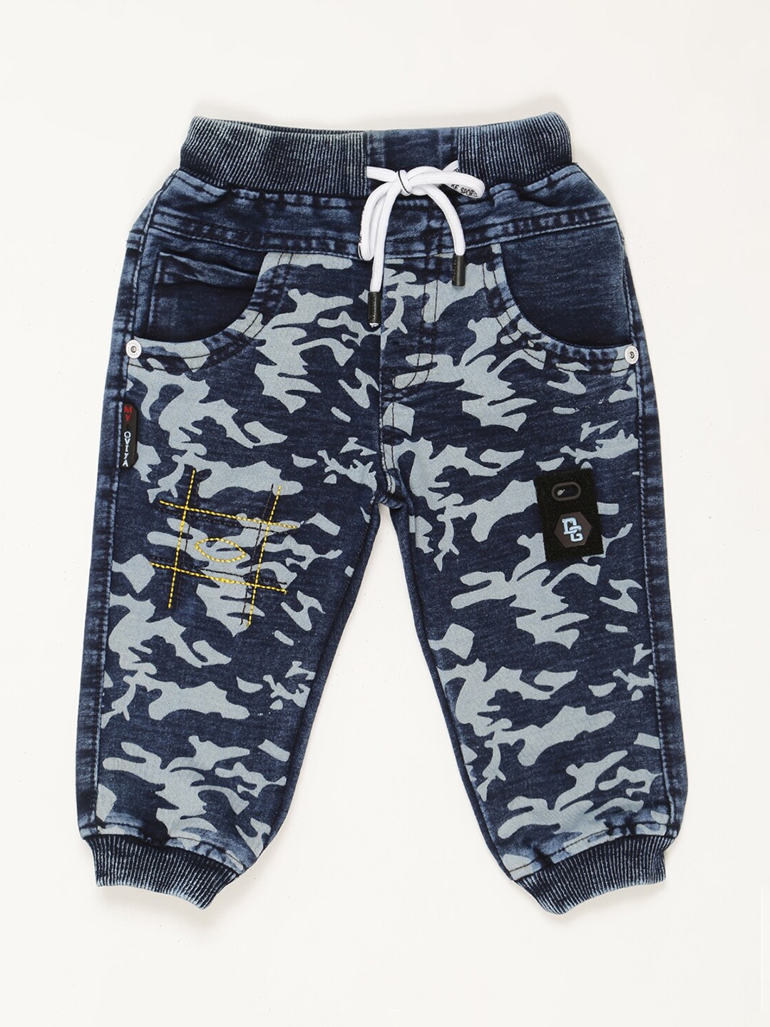 

V2 Value & Variety Boys Mildly Distressed Cotton Jeans, Blue