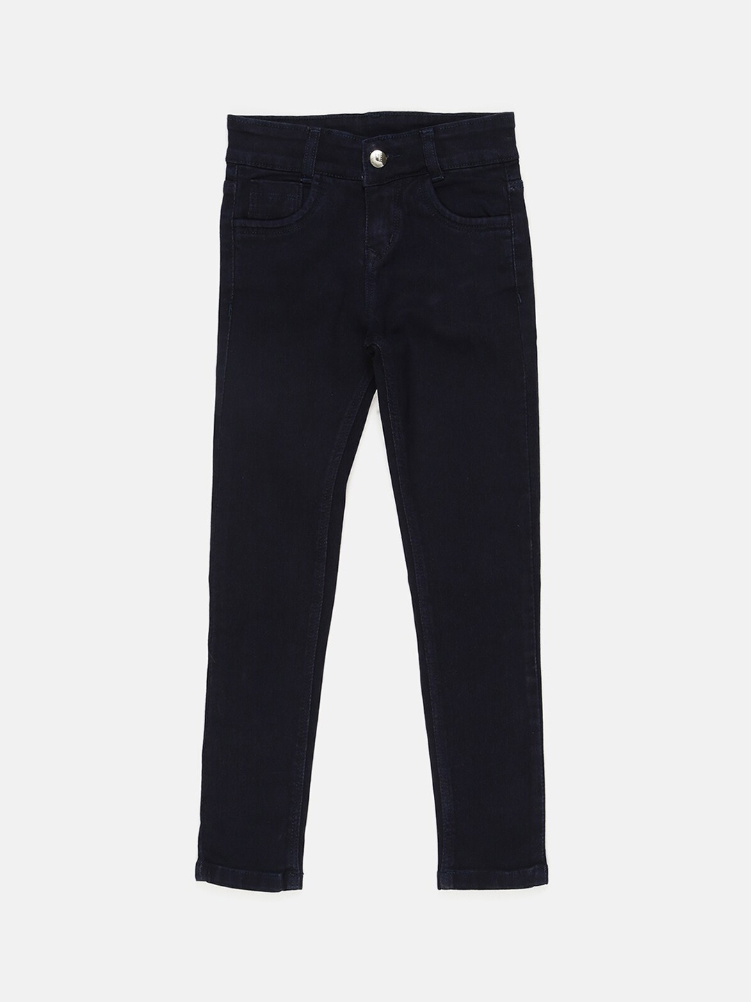 

V2 Value & Variety Girls Dark Shade Cotton Jeans, Blue
