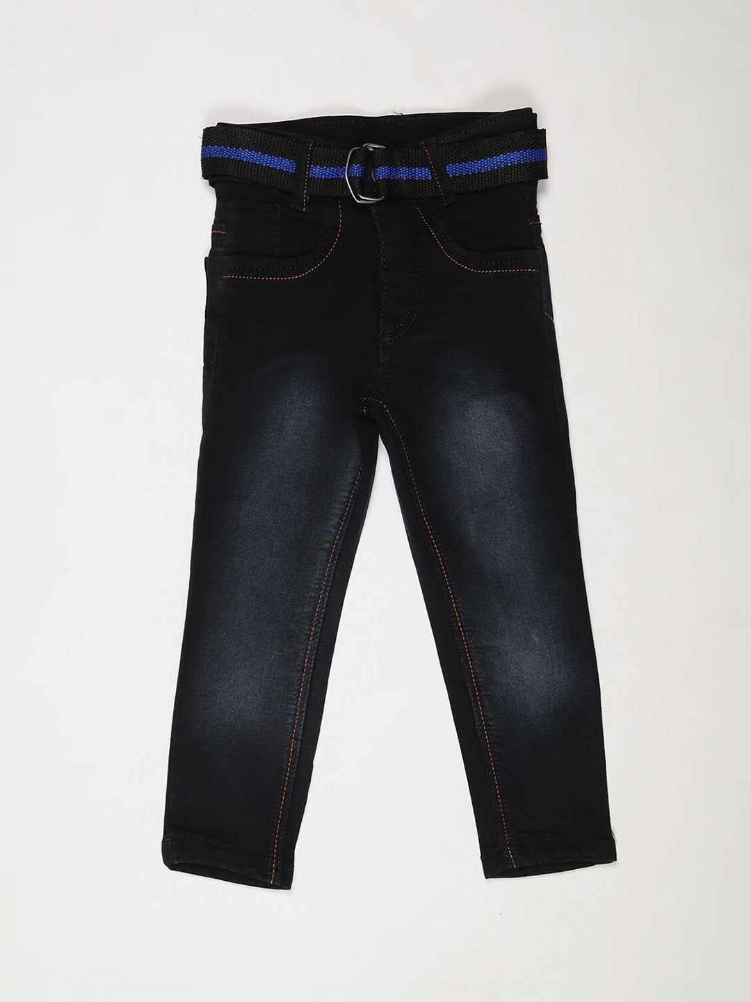 

V2 Value & Variety Boys Light Fade Cotton Jeans, Black
