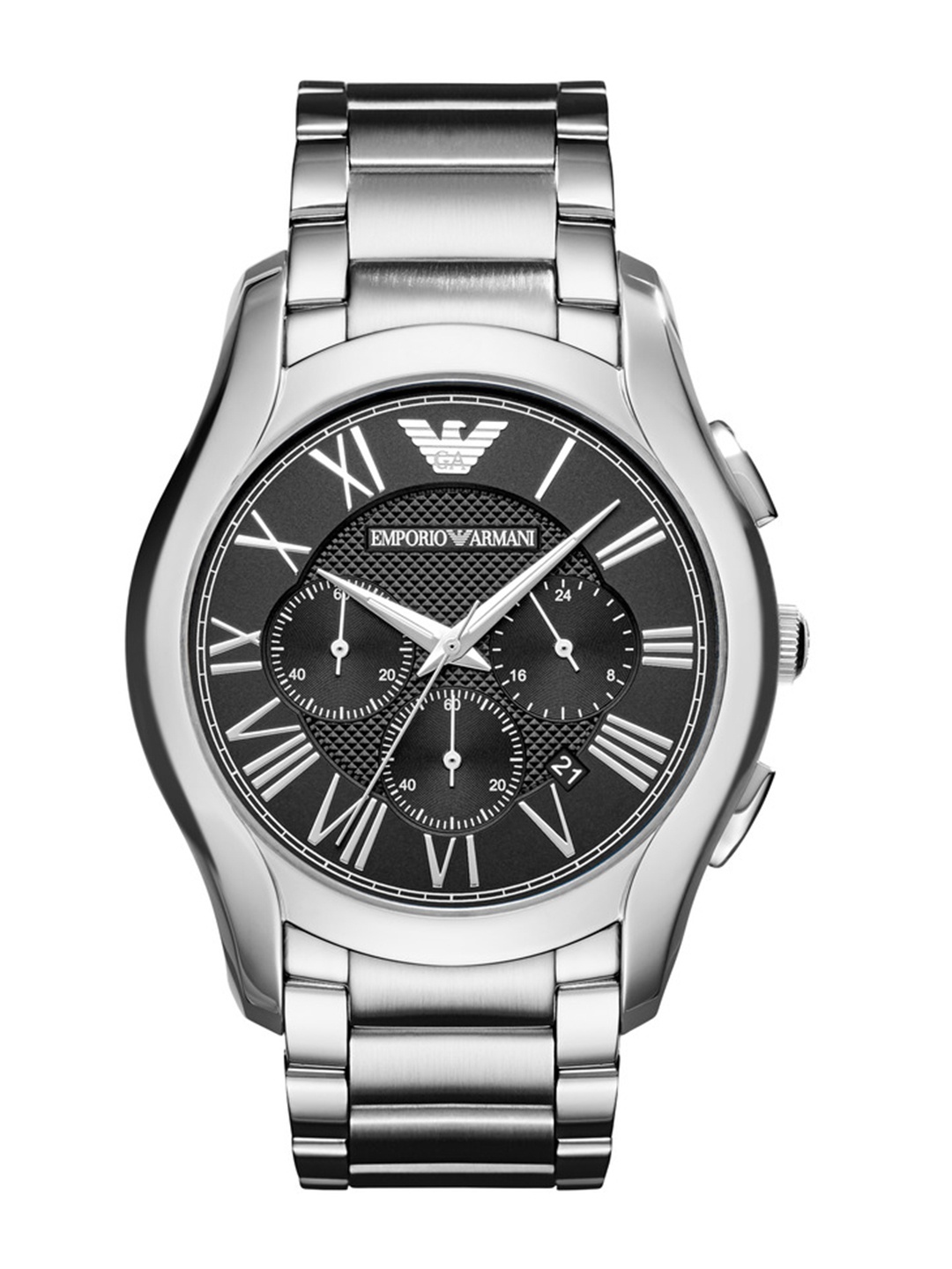 

Emporio Armani Men Black Chronograph Watch AR11083I