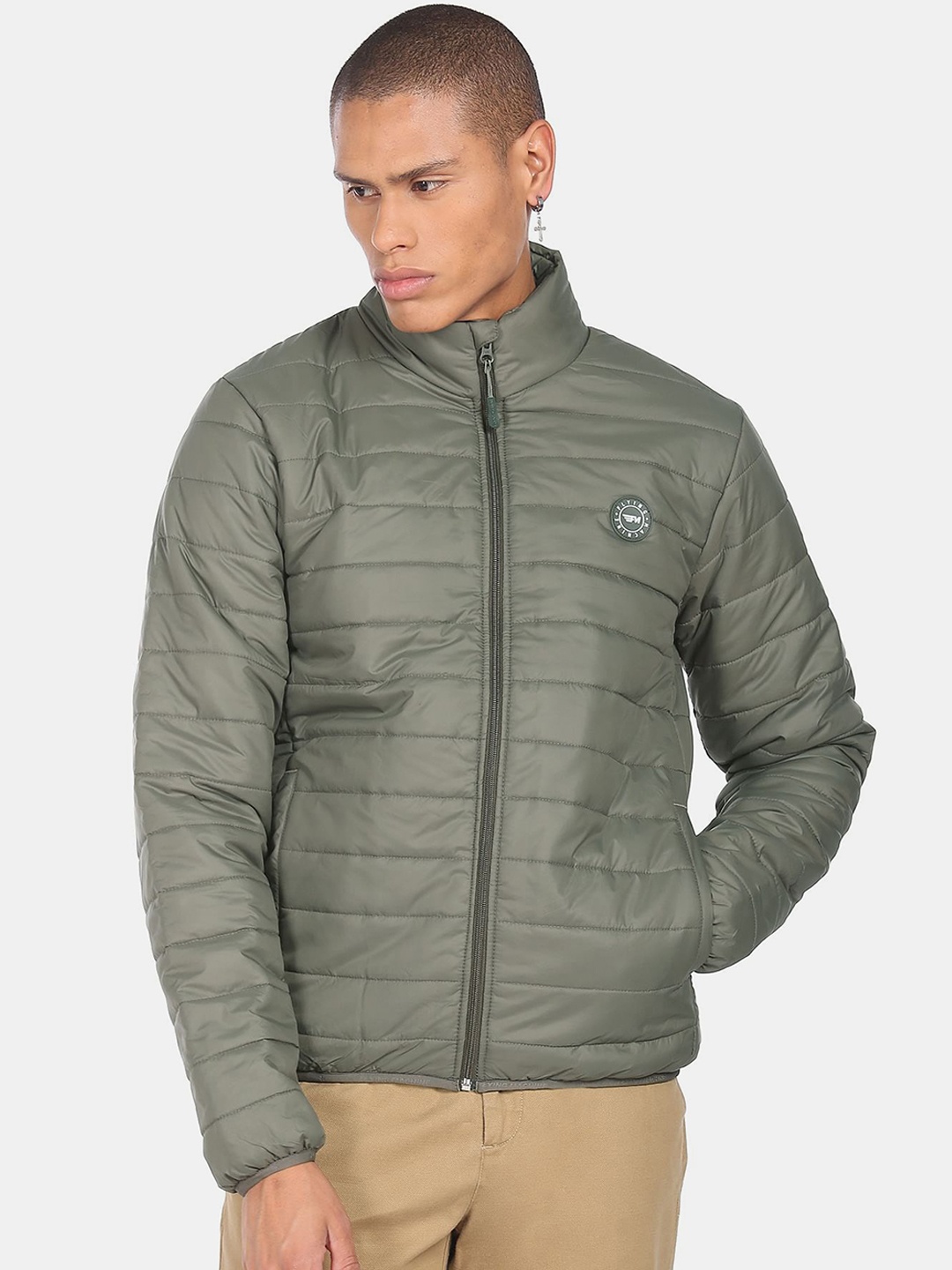

Flying Machine Puffer Jacket, Green