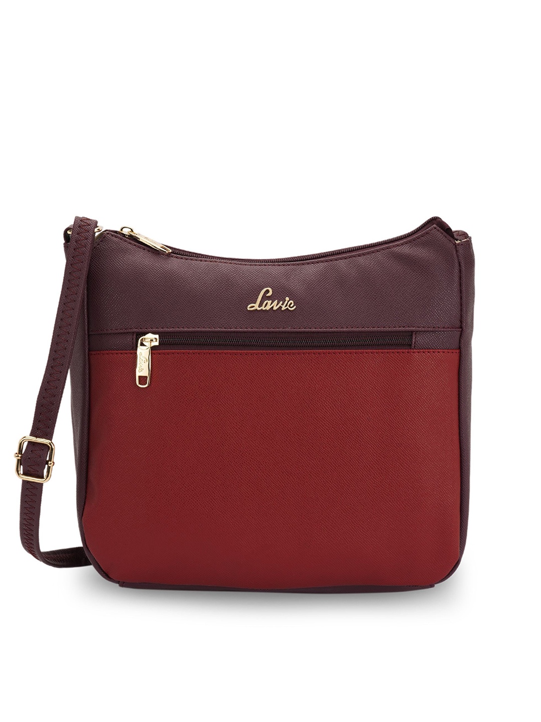 

Lavie Structured Sling Bag, Red