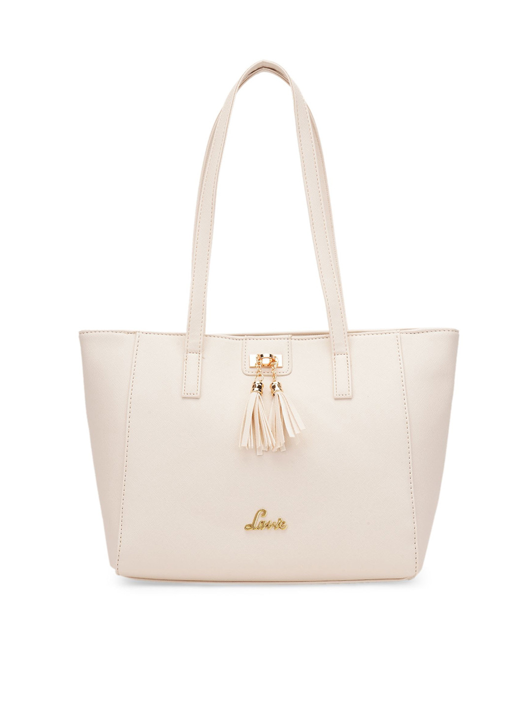 

Lavie Structured Shoulder Bag with Tasselled, White