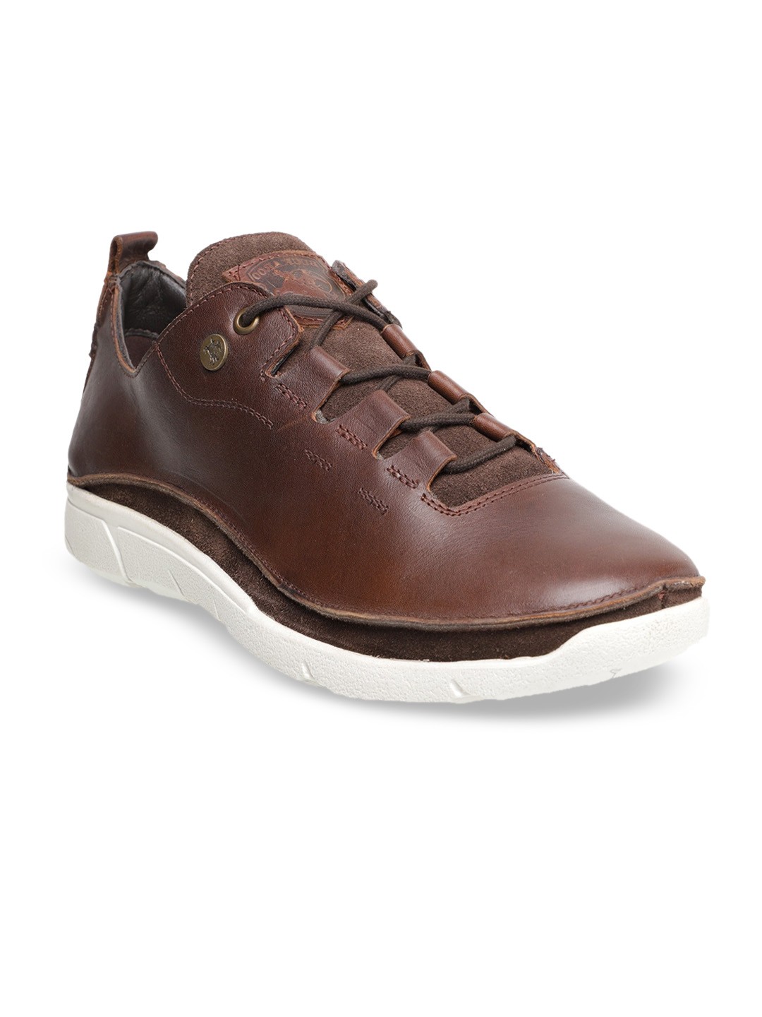 

Buckaroo Men Leather Sneakers, Tan