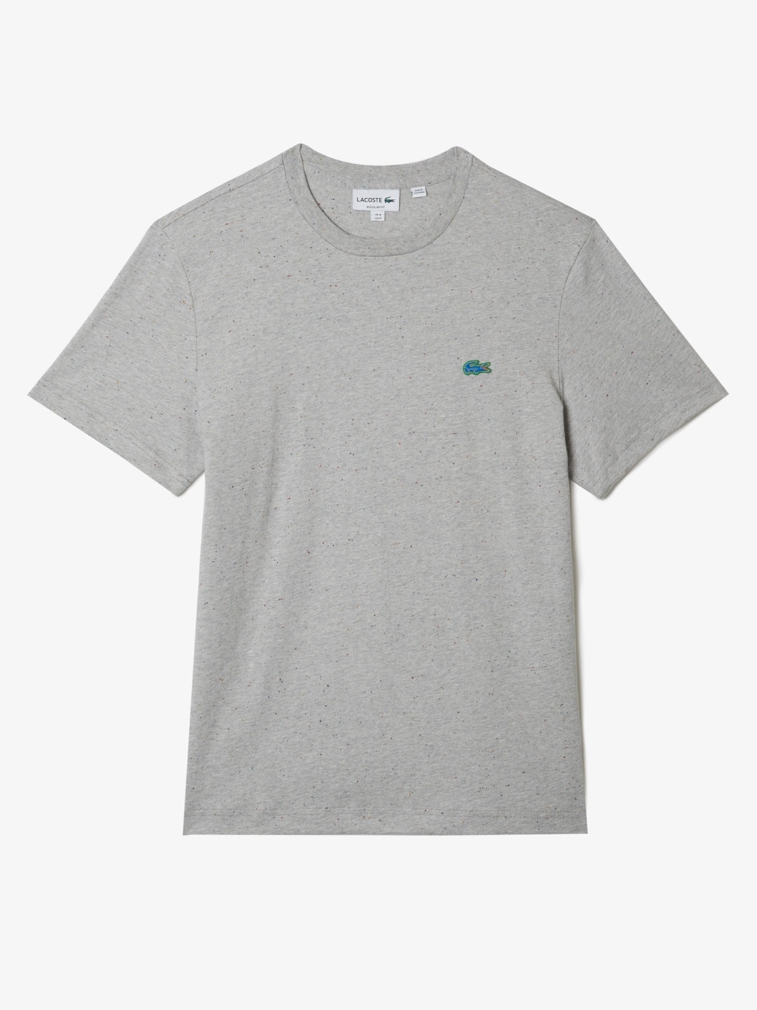 

Lacoste Men Round Neck Cotton Jersey T-shirt, Grey