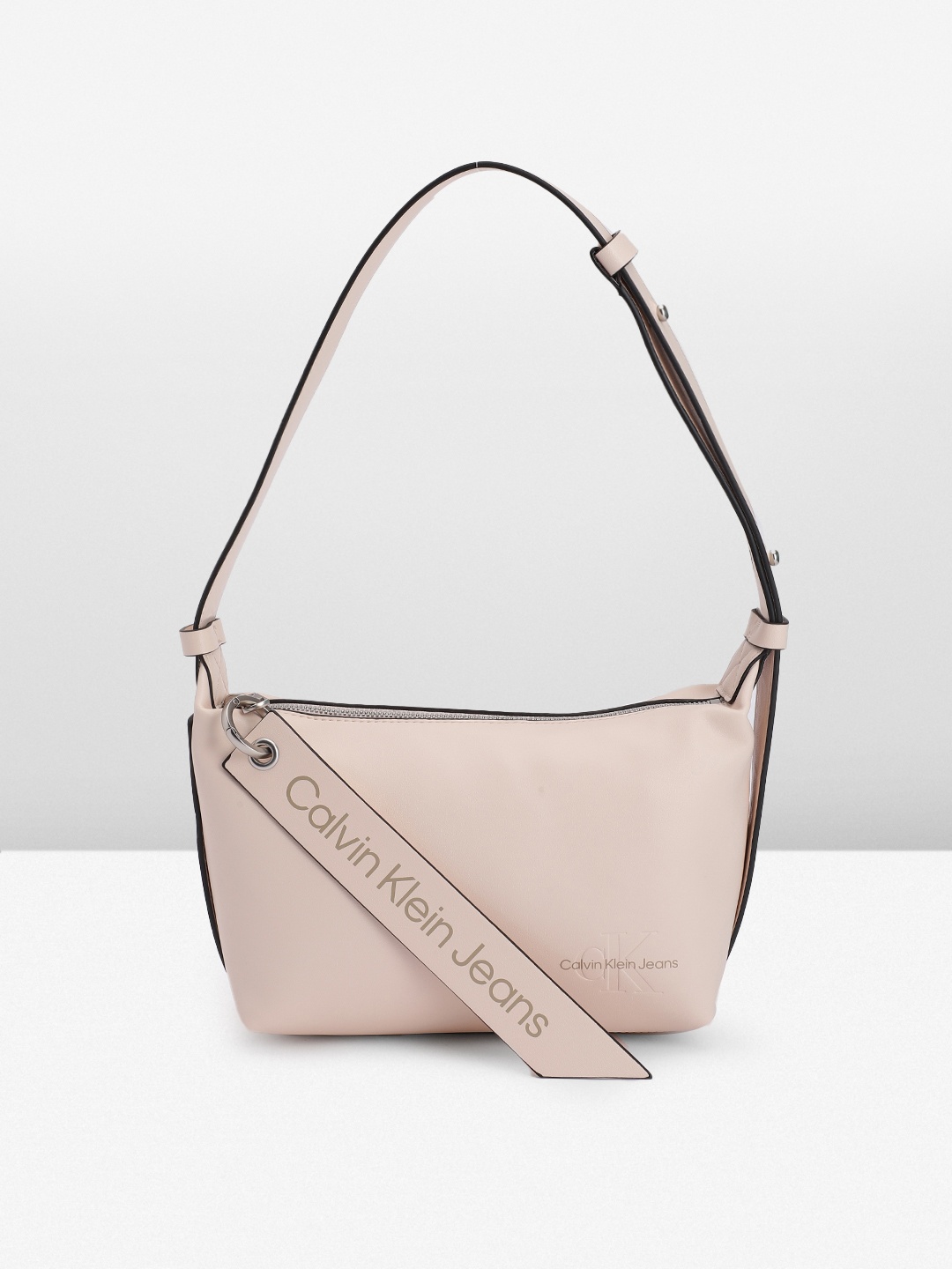 

Calvin Klein Women Solid Hobo Bag, Pink