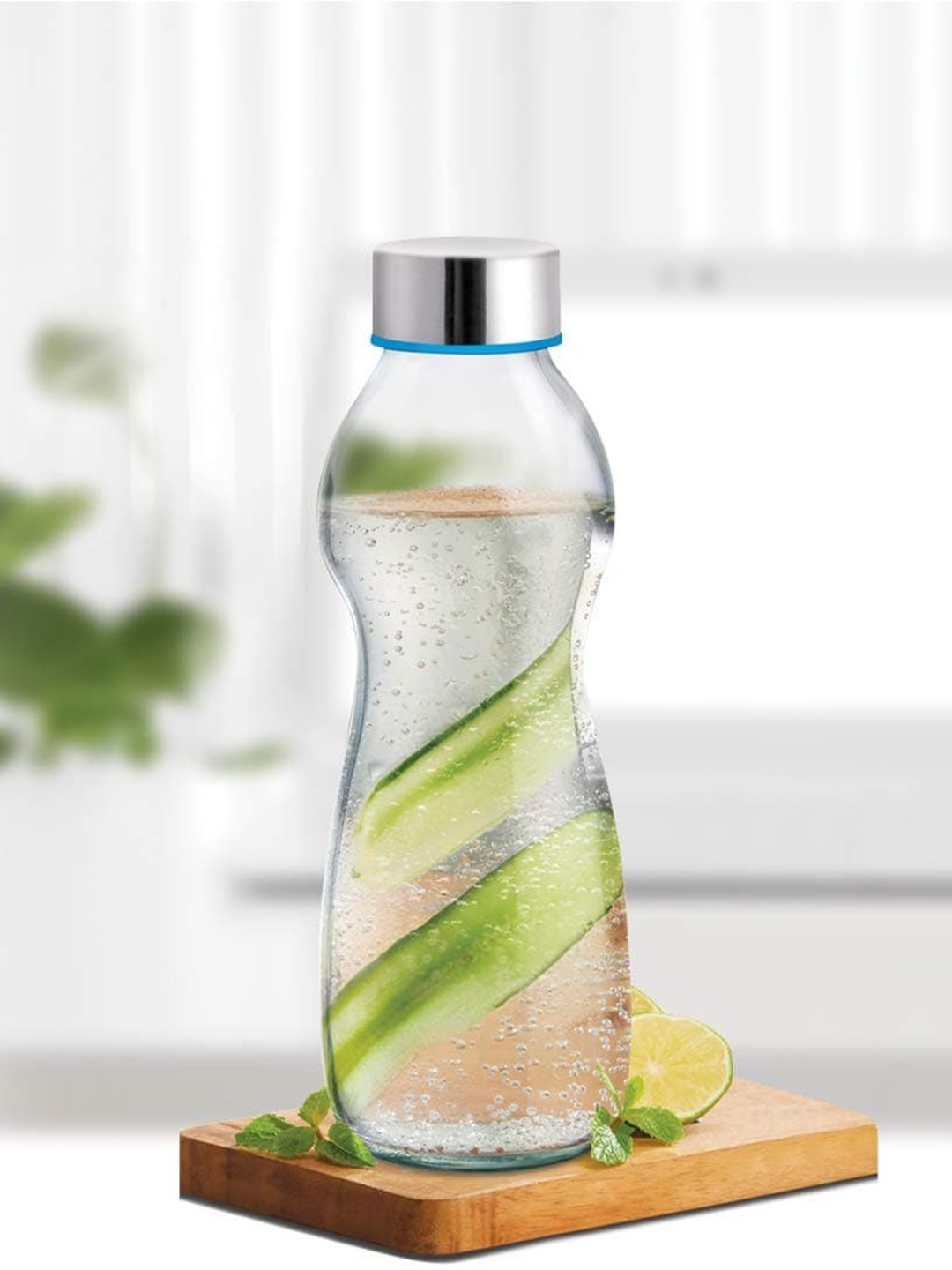 

Treo Eazy Grip Orange Borosilicate Glass Bottle 550 ml