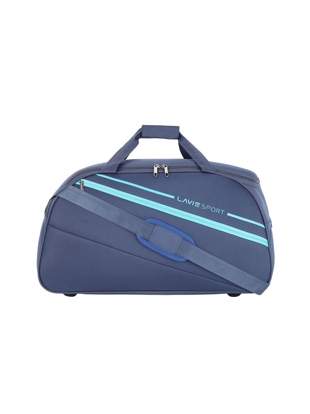 

LAVIE SPORT Printed Medium Duffel Bag, Navy blue