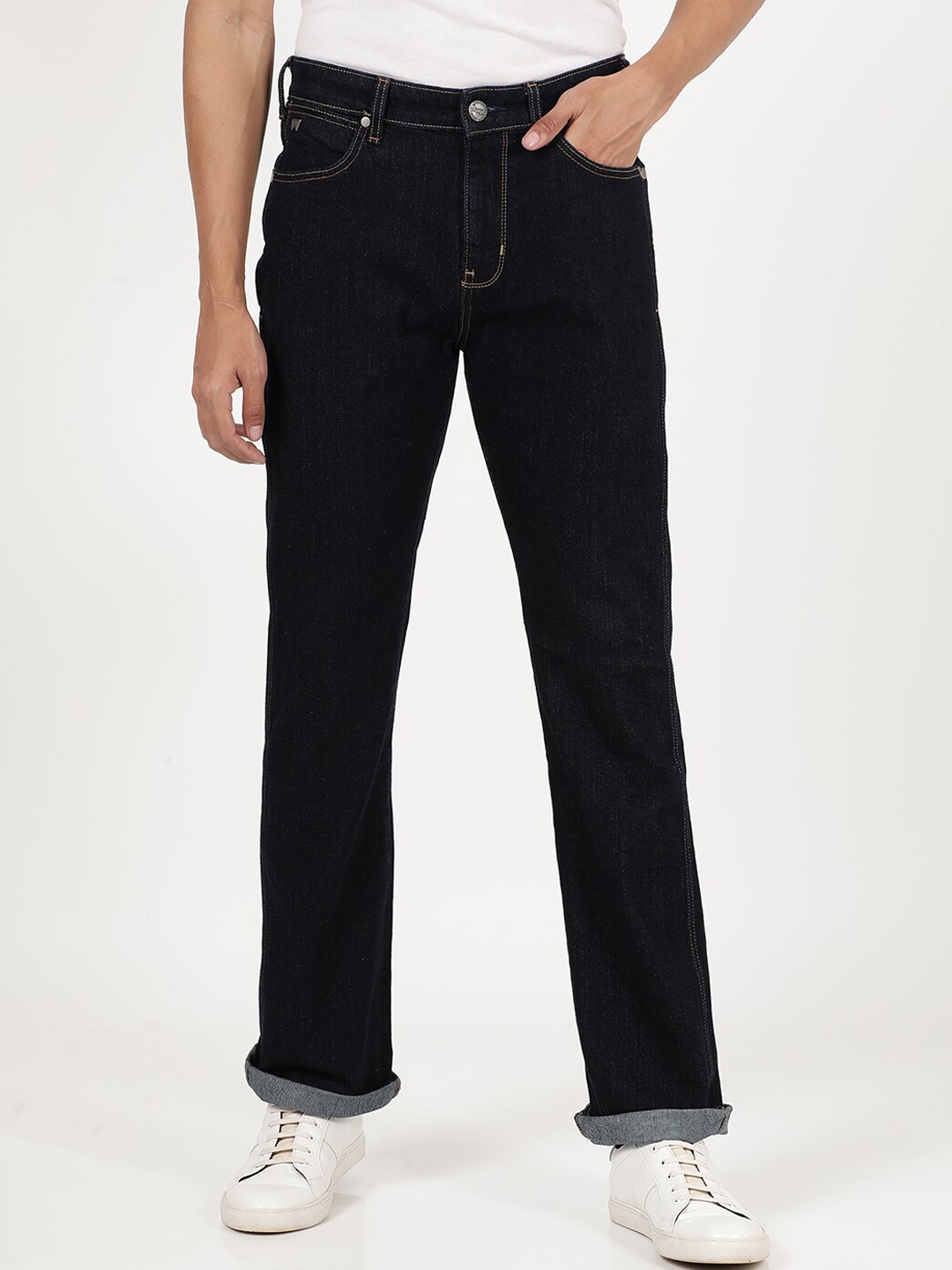 

Wrangler Men Dark Shade Cotton Jeans, Blue