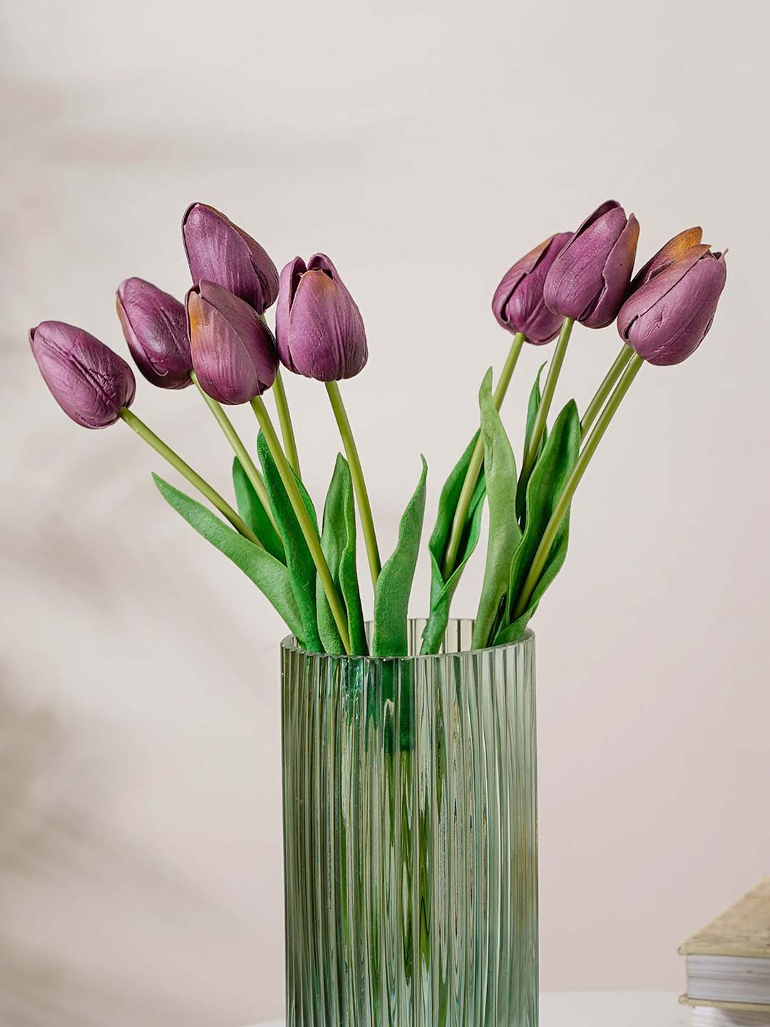 

Nestasia Violet & Green Artificial Tulip Flower