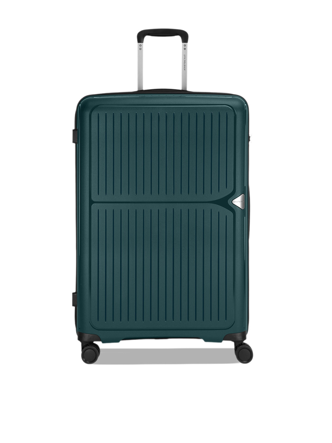 

Aristocrat Locus 8W Textured Hard-Sided Large Trolley Suitcase, Teal