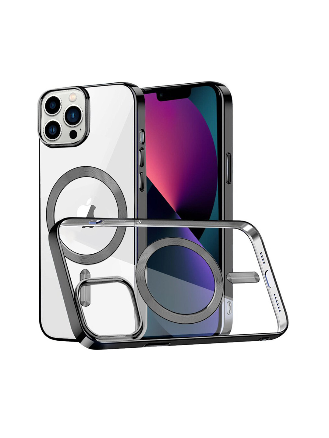 

Karwan Apple iPhone 12 Pro Max Back Case, Transparent