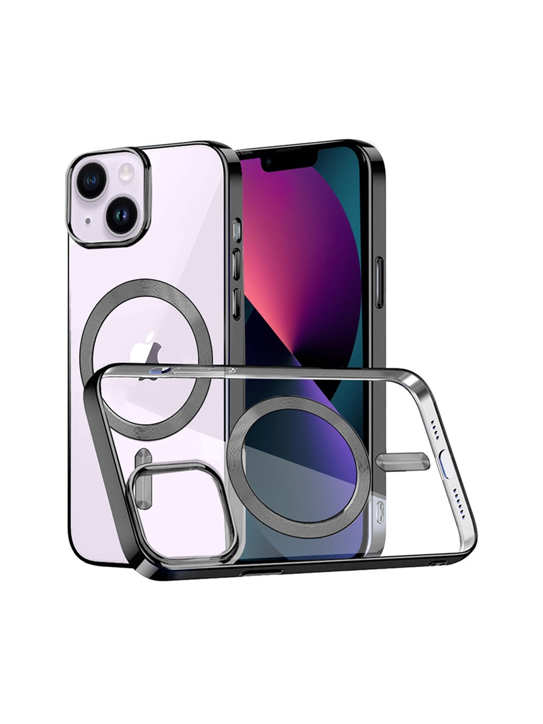 

Karwan iPhone 14 Phone Back Case, Black