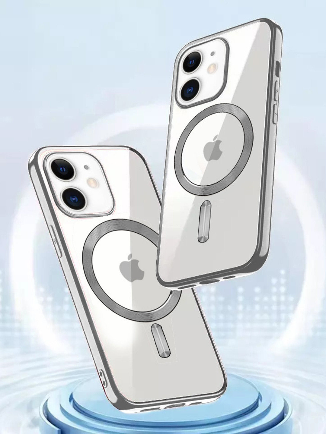 

Karwan iPhone 11 Phone Cover, Silver