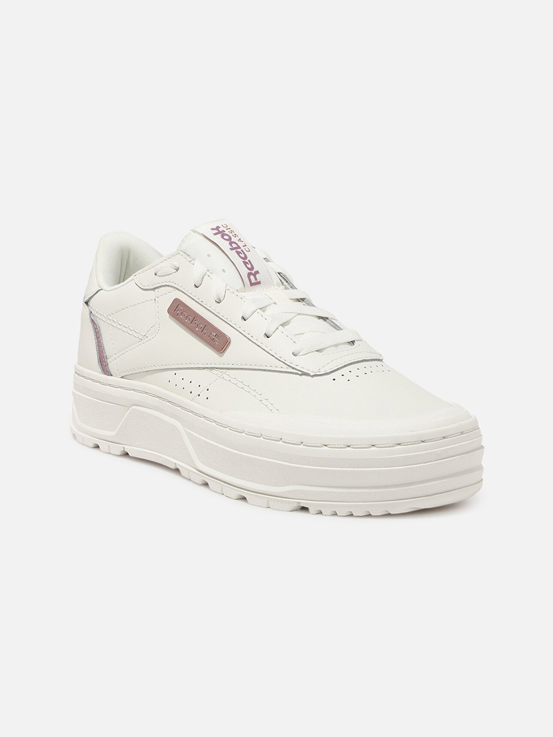

Reebok Classic Women Classics Club C Double Geo Shoes, White