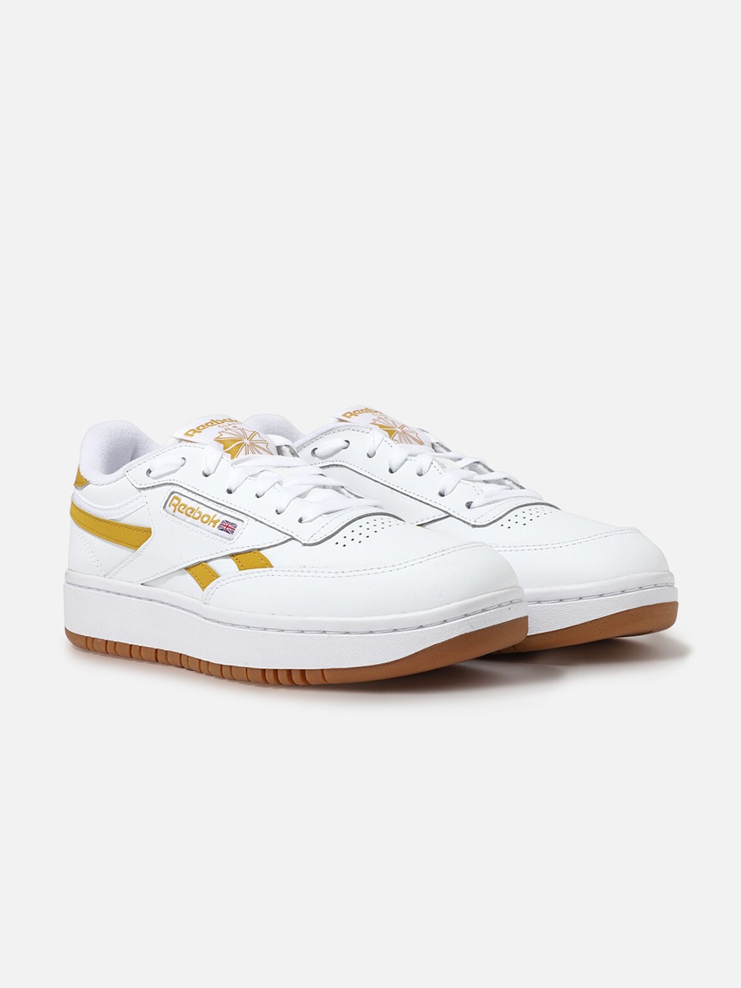 

Reebok Classic Women Rbk Classics Club C Double Leather Running Shoes, White