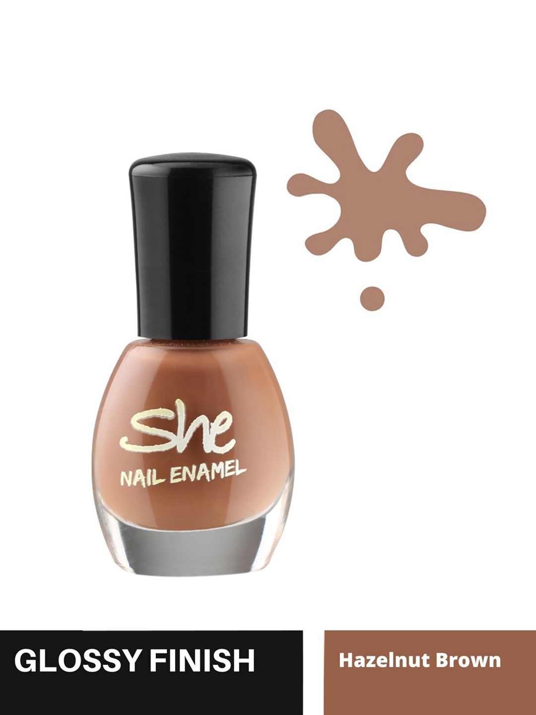 

Archies Set Of 2 She Make Up Nail Polish - Hazelnut Brown 400
