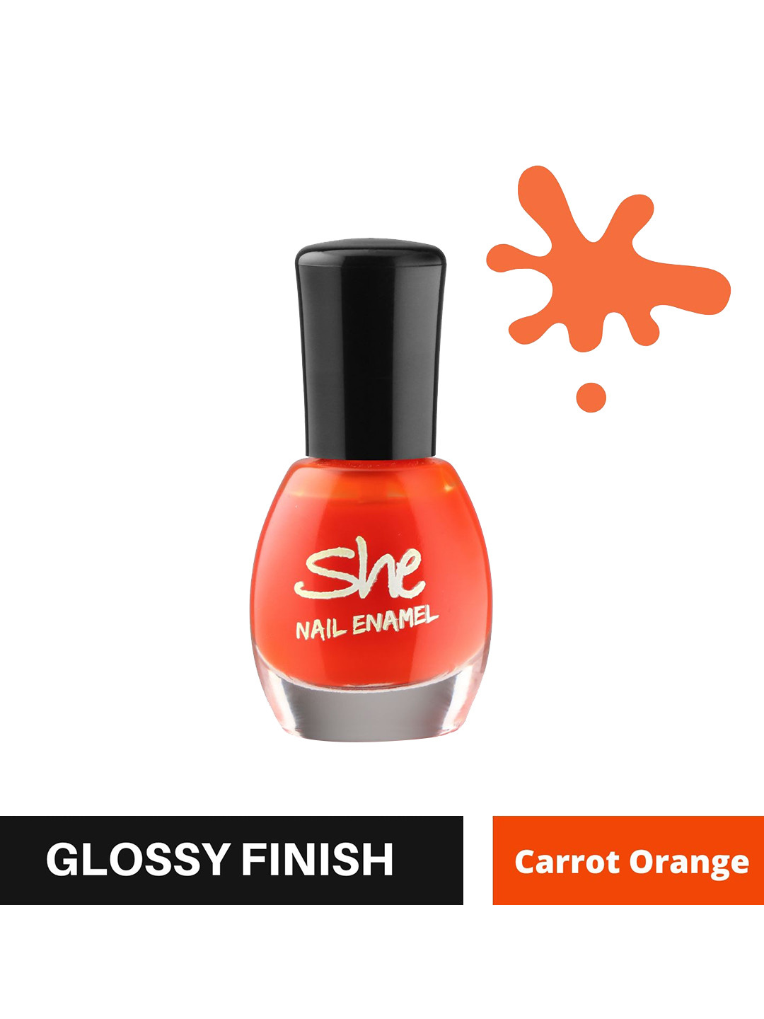 

Archies Set Of 2 She Make Up Nail Polish - Carrot Orange 310