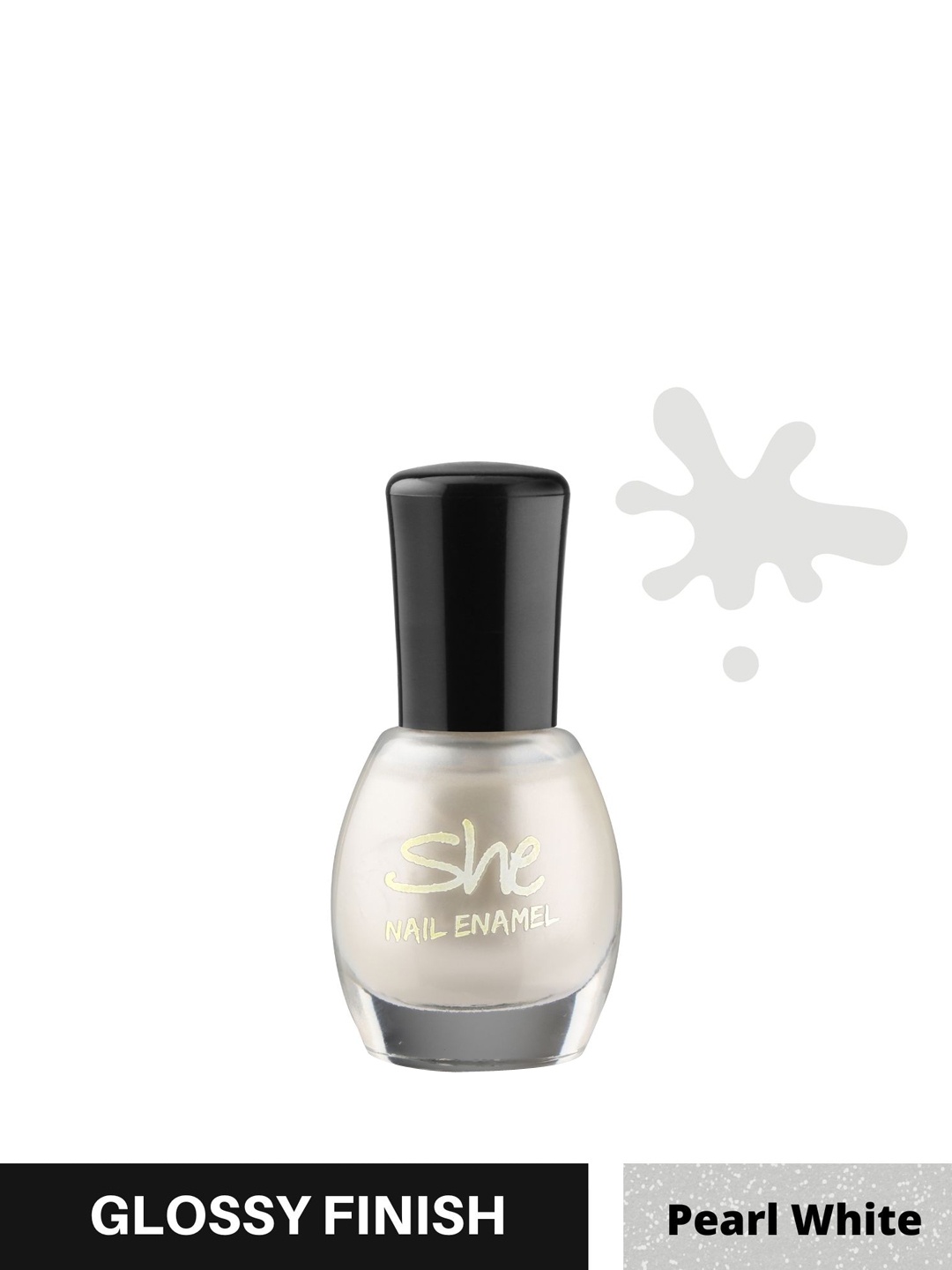 

Archies Set Of 2 She Make Up Nail Polish - Pearl White 104