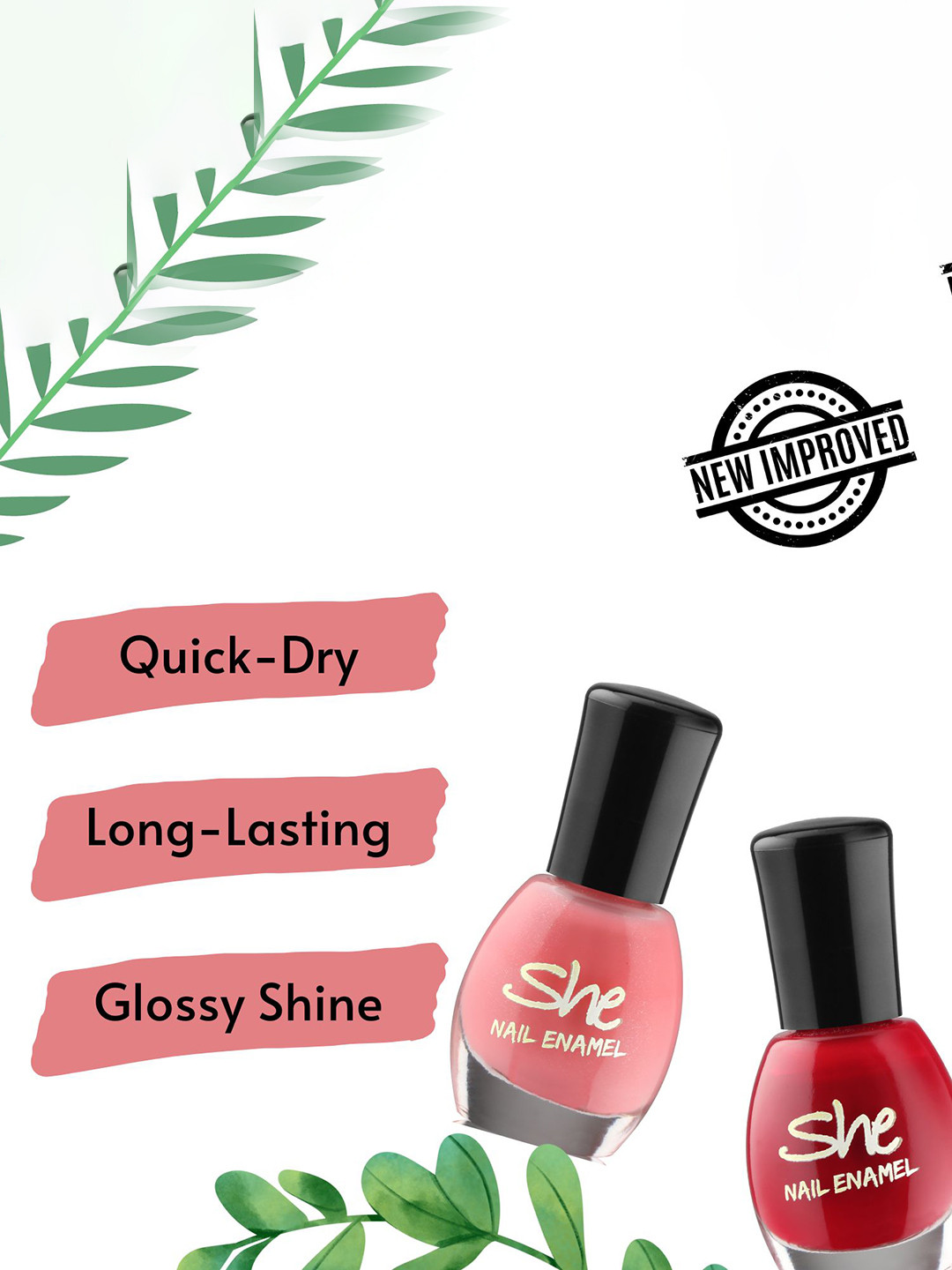 

Archies Set Of 2 She Make Up Nail Polish - Chocolate 403, Brown