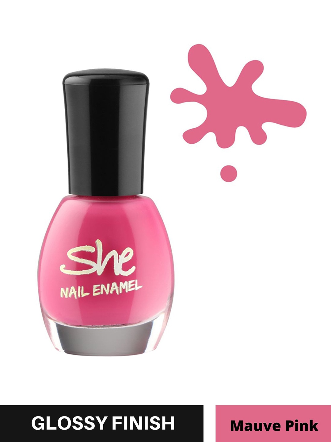 

Archies Set Of 2 She Make Up Nail Polish - Mauve Pink 204