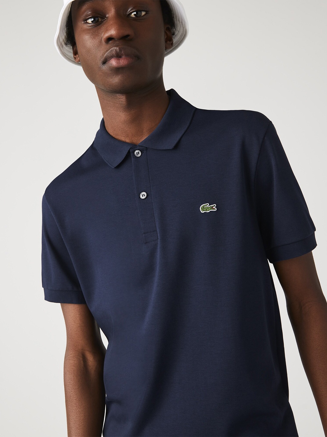 

Lacoste Men Polo Collar T-shirt, Blue