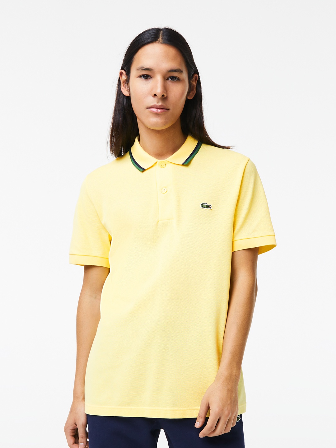 

Lacoste Men Polo Collar T-shirt, Yellow