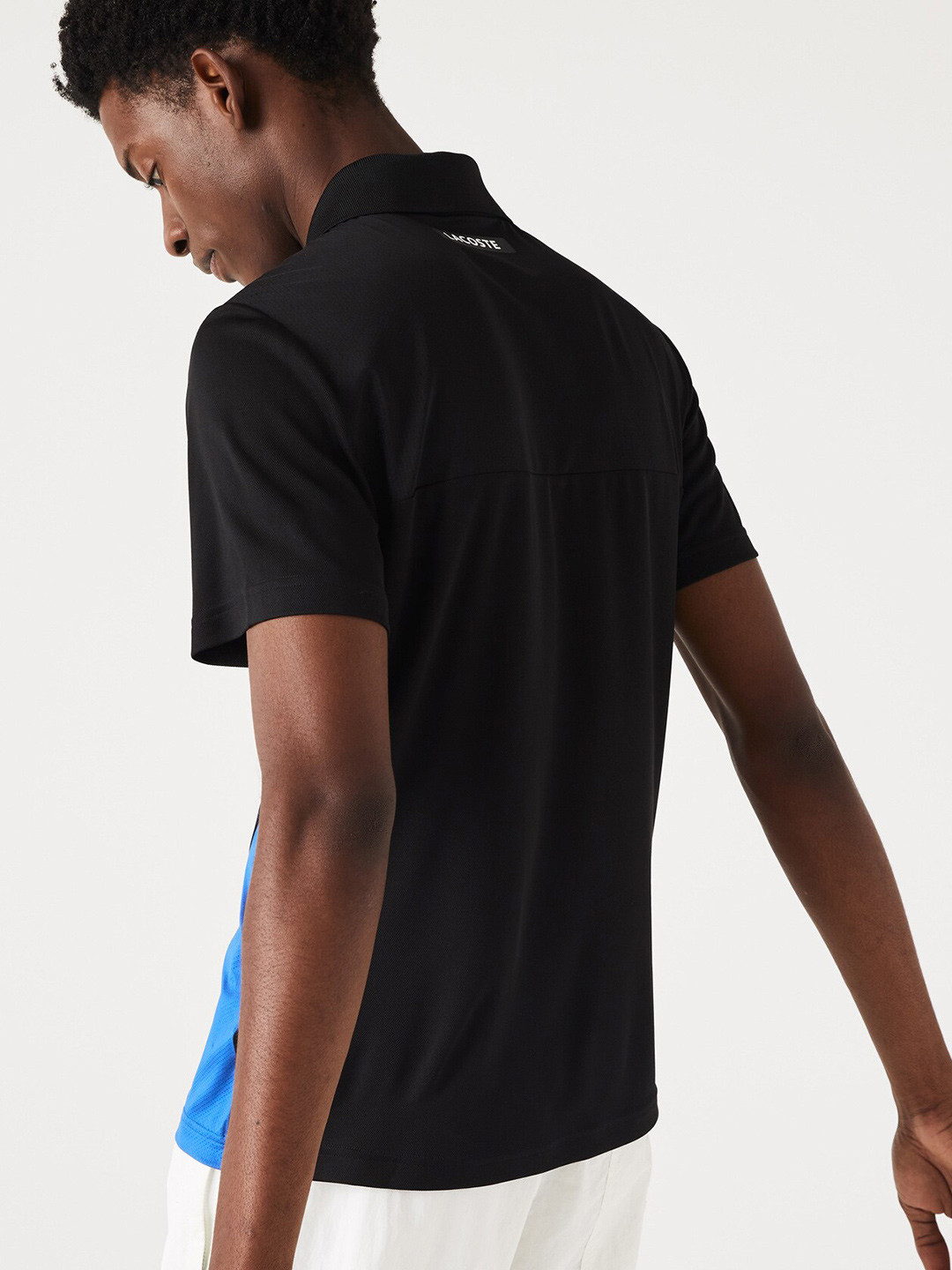 

Lacoste Men Polo Collar T-shirt, Black